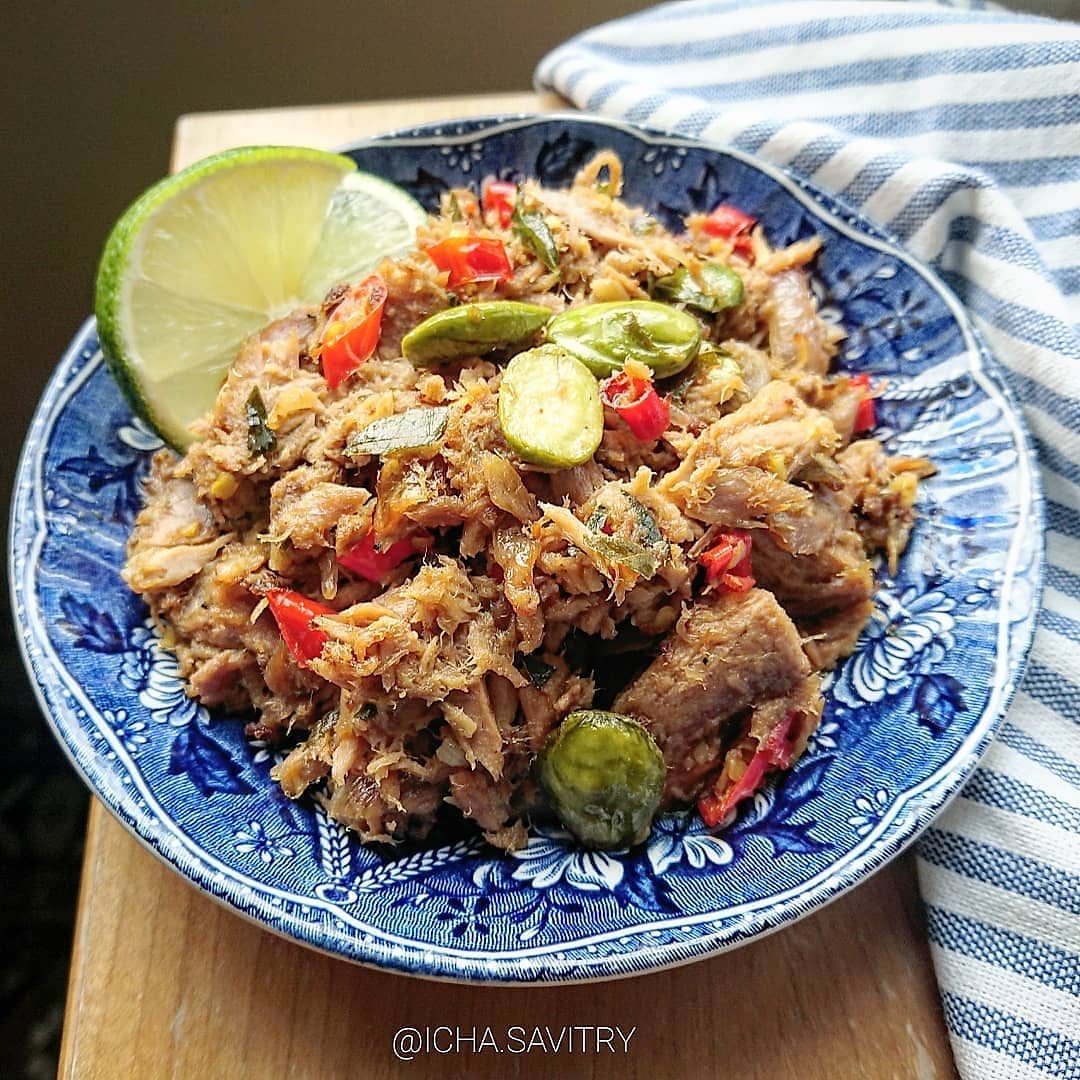 Stir-Fried Tuna with Petai