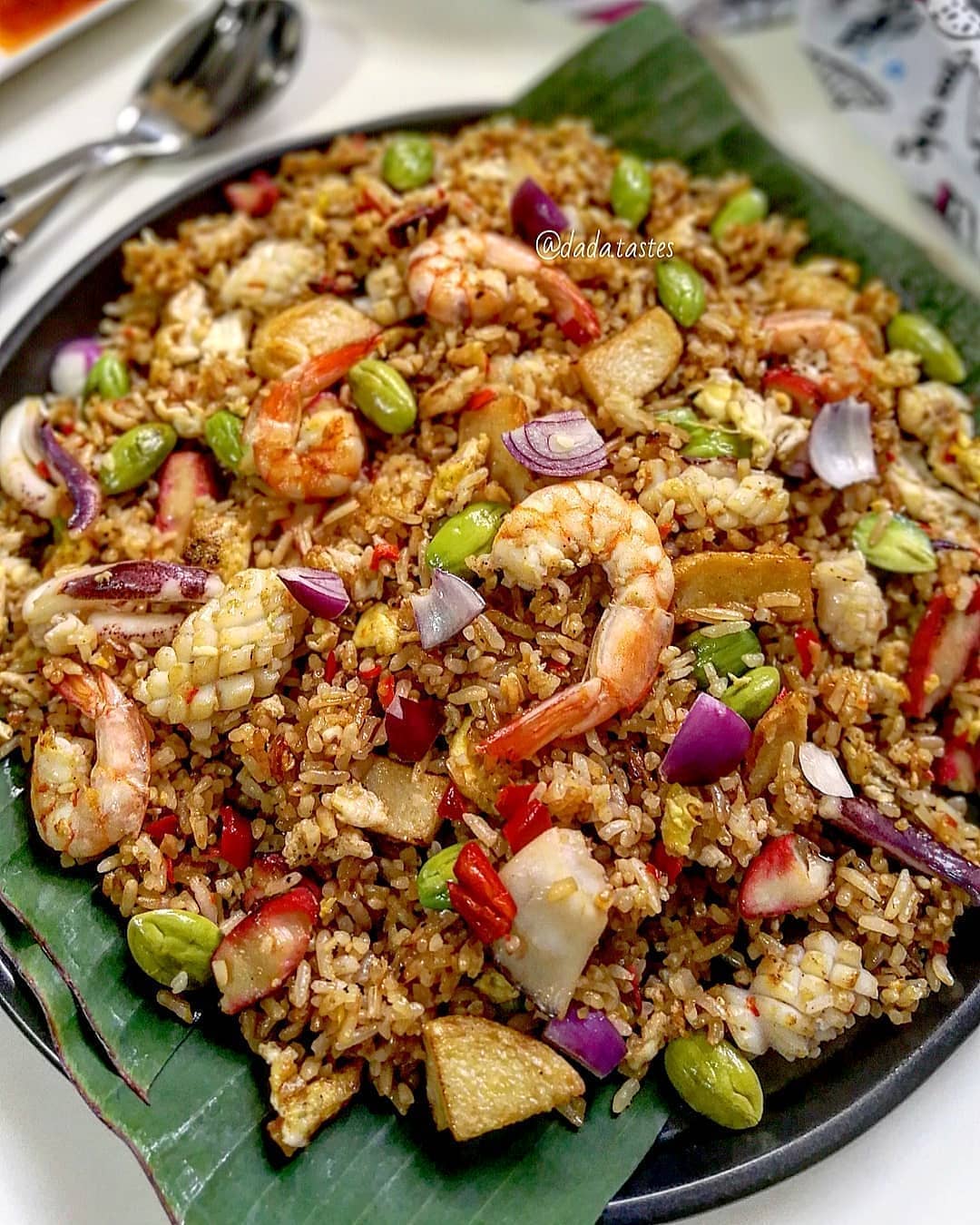 Indonesian Seafood Fried Rice