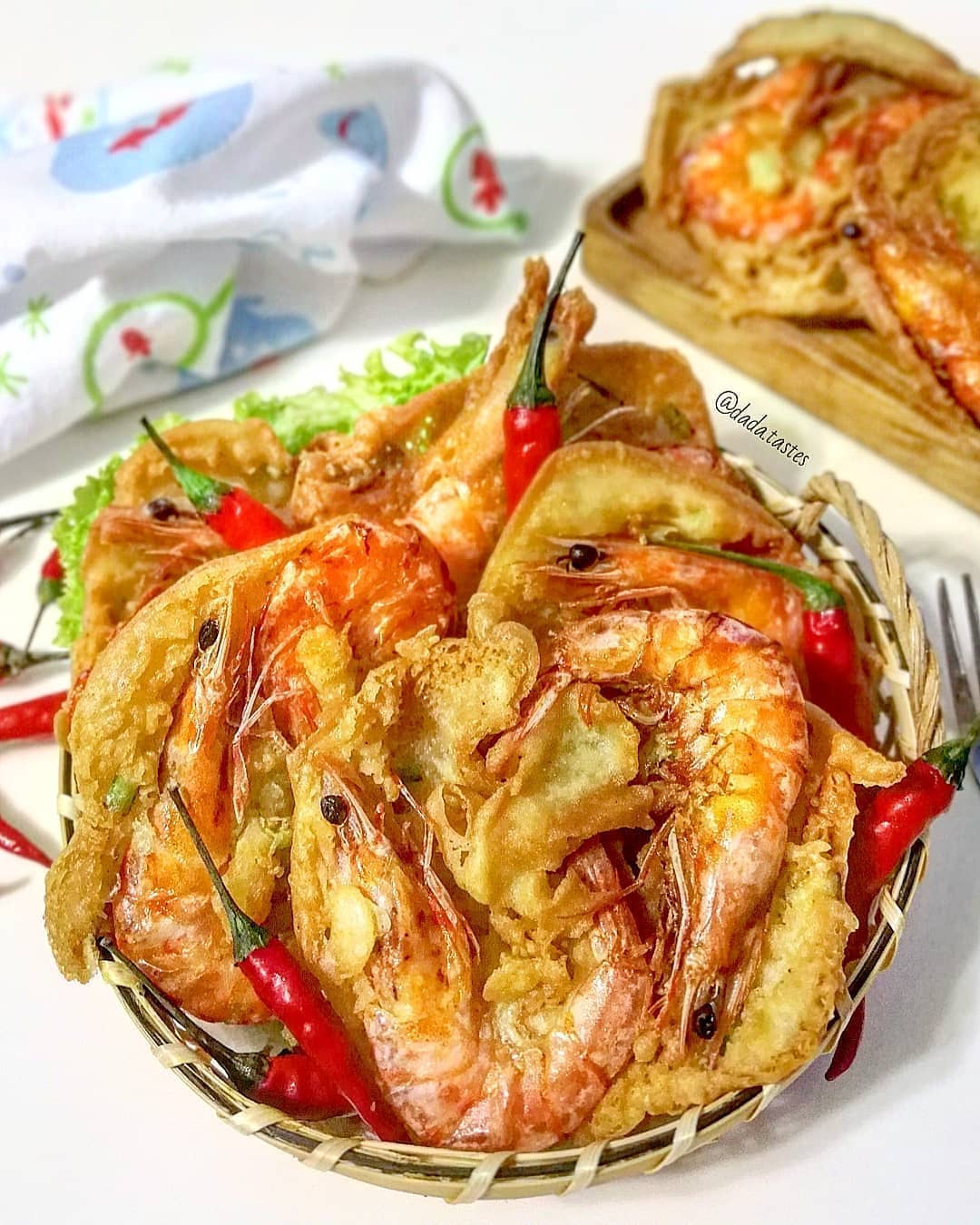 Crispy Indonesian Prawn Fritters
