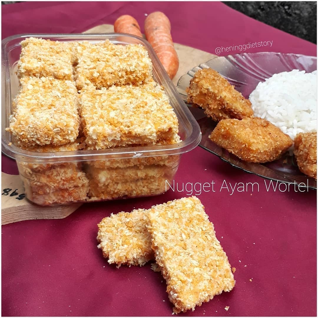 Homemade Chicken and Carrot Nuggets