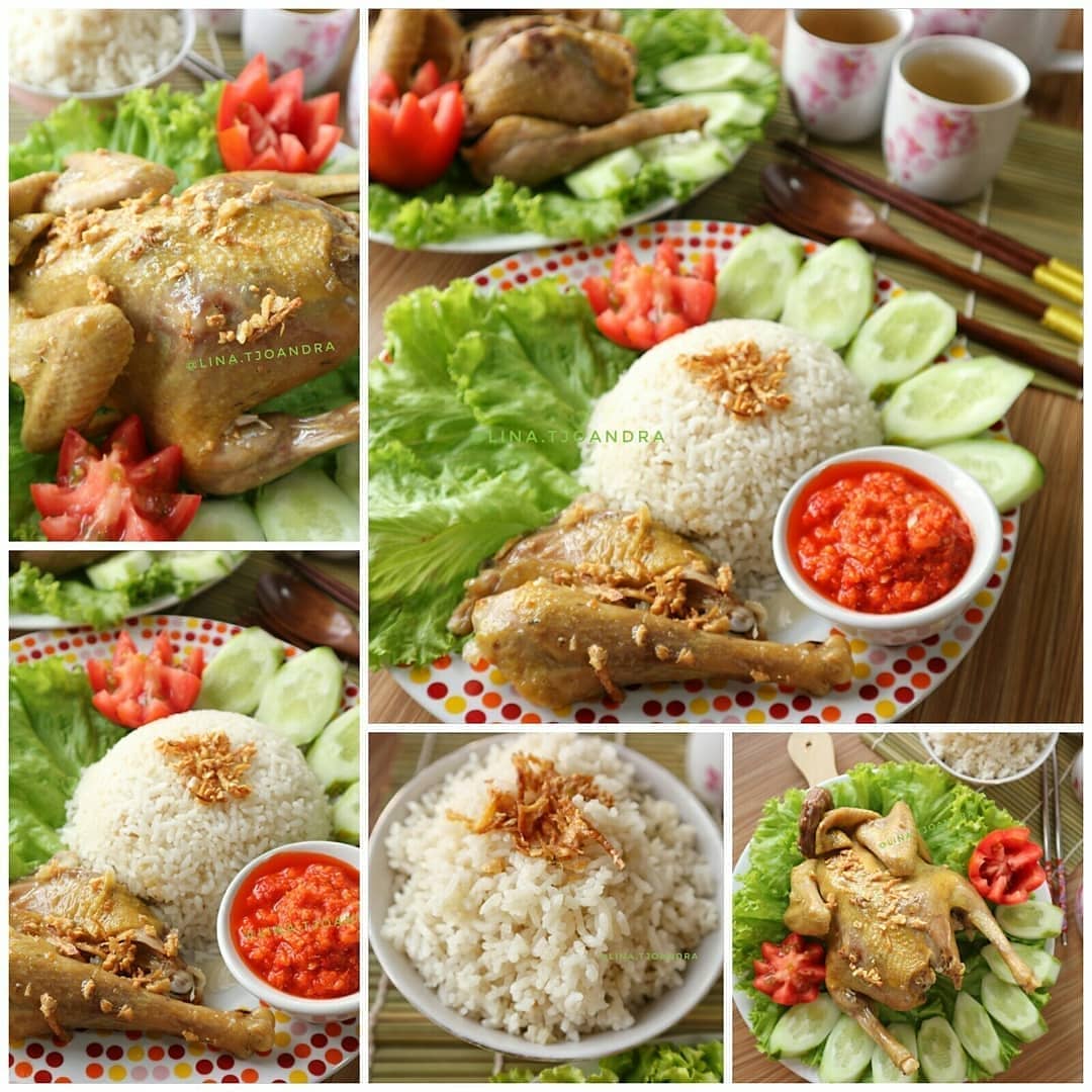 Pressure Cooker Hainanese Chicken Rice