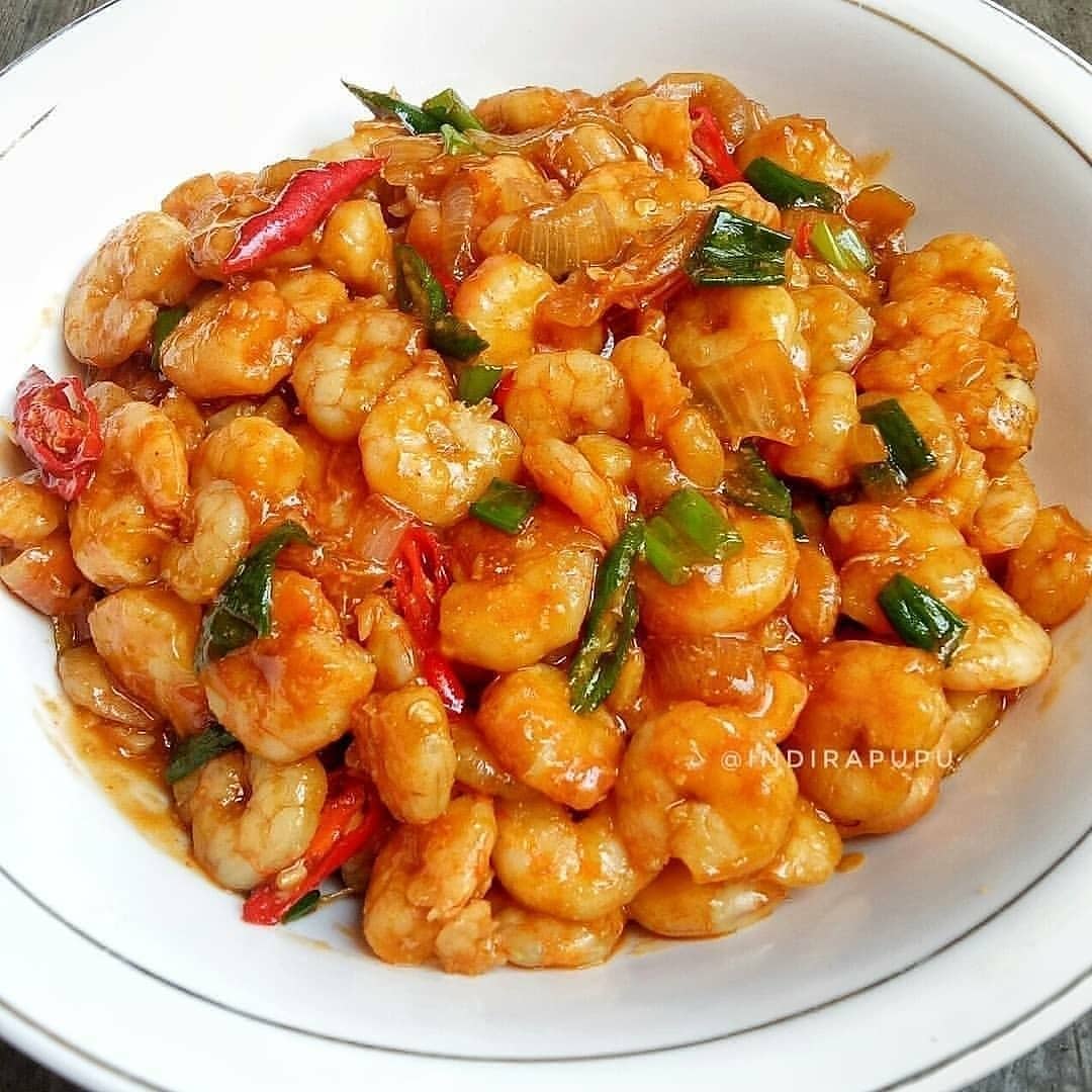 Spicy Sweet Shrimp Stir-Fry