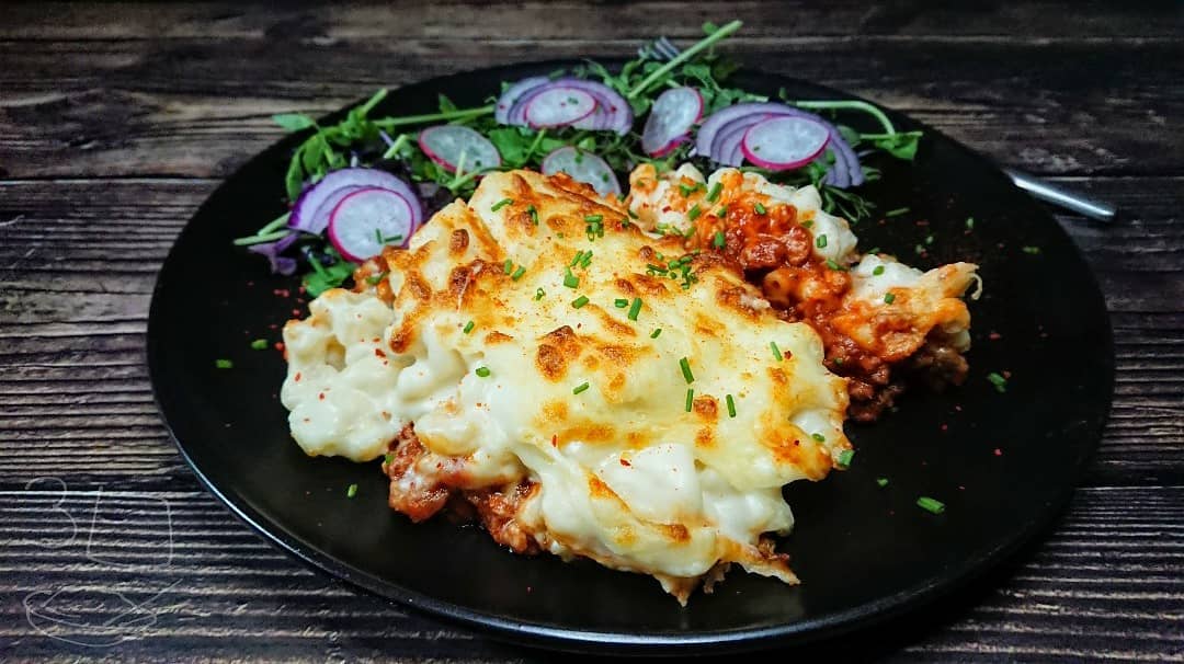 Mac and Cheese Lasagna