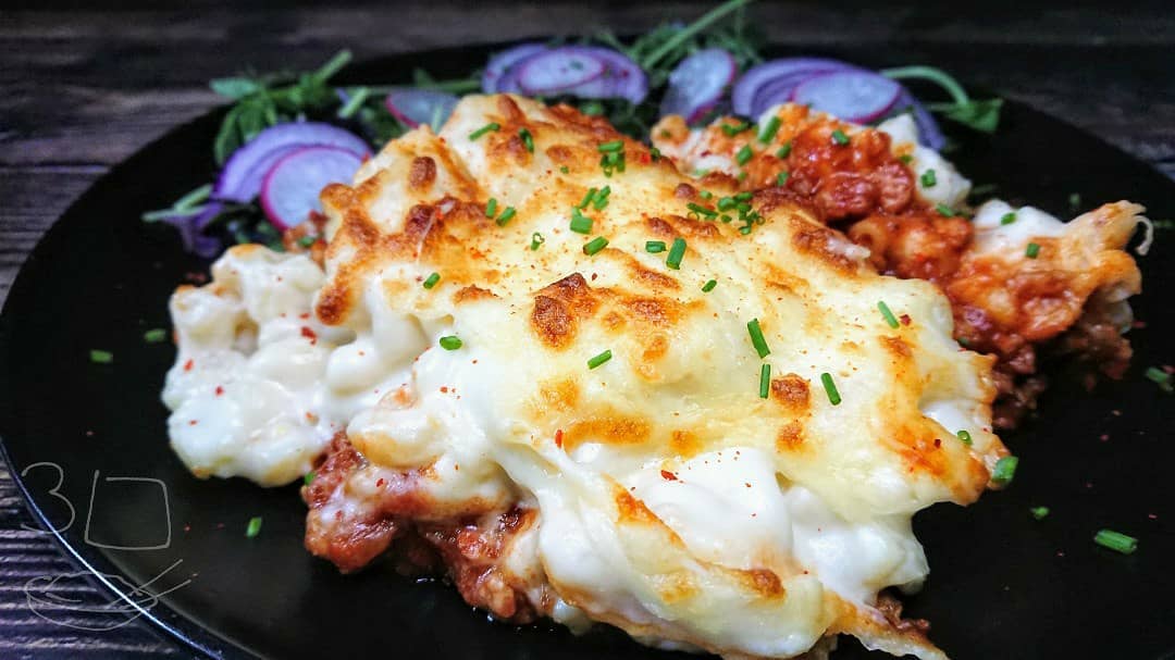 Mac and Cheese Lasagna