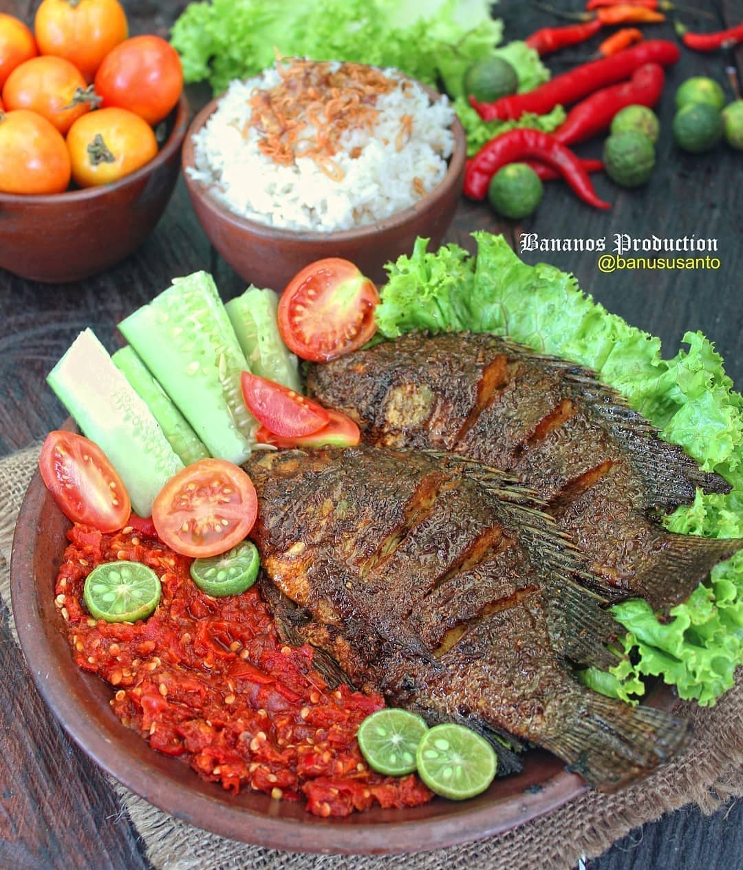 Grilled Tilapia with Terasi Sambal