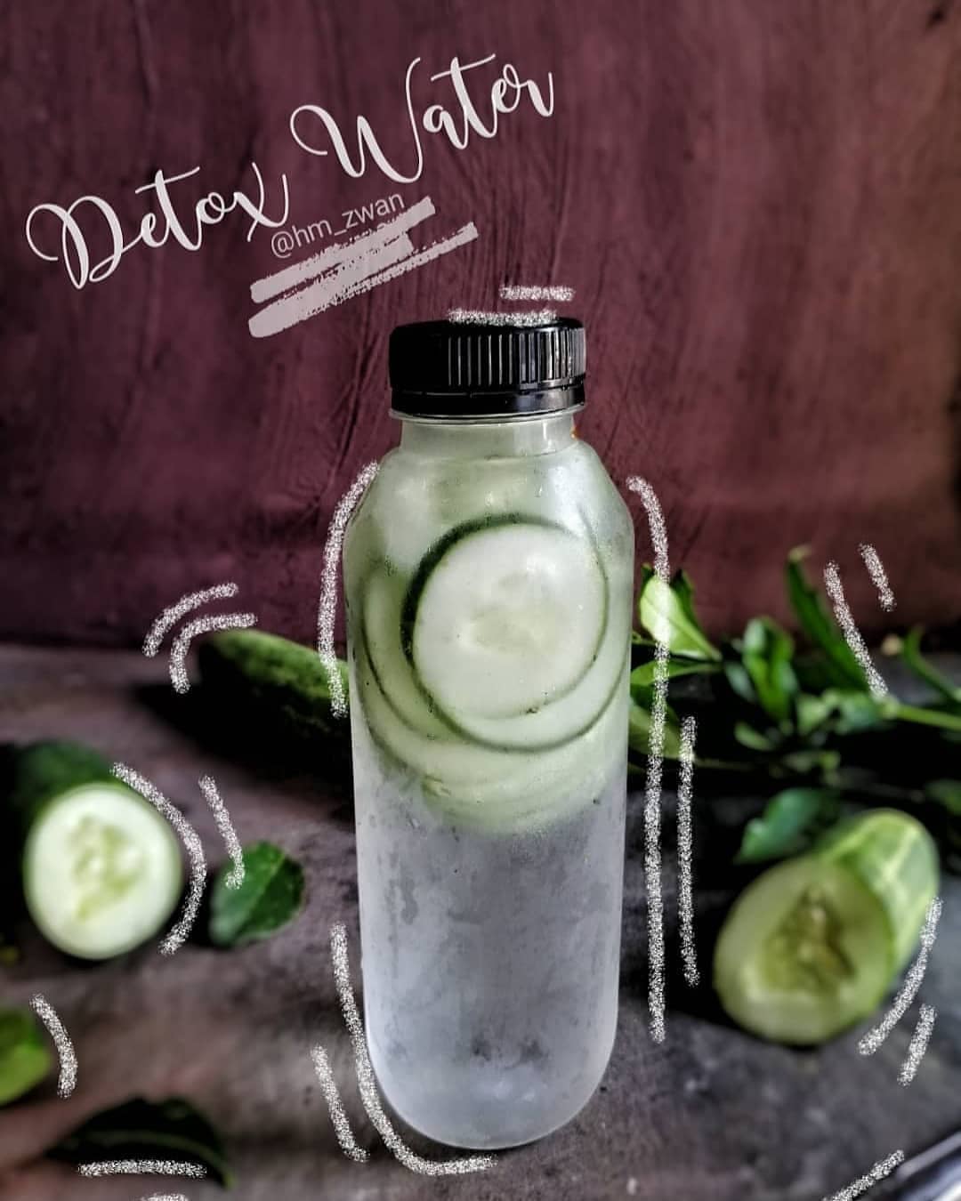 Cucumber Infused Water Detox Drink