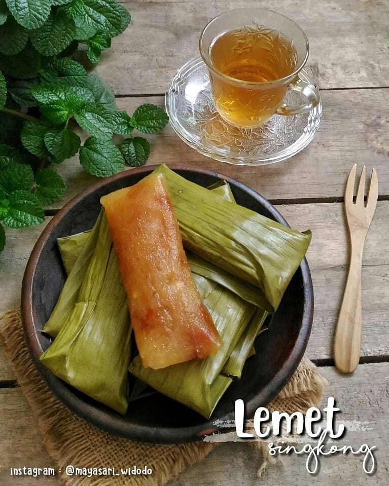 Steamed Grated Cassava Dessert