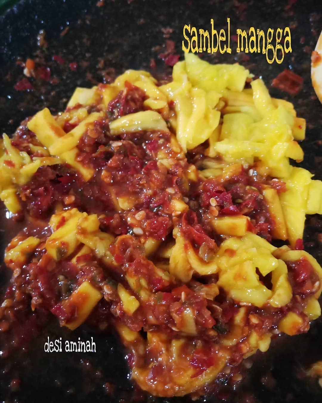 Spicy Mango Sambal Condiment