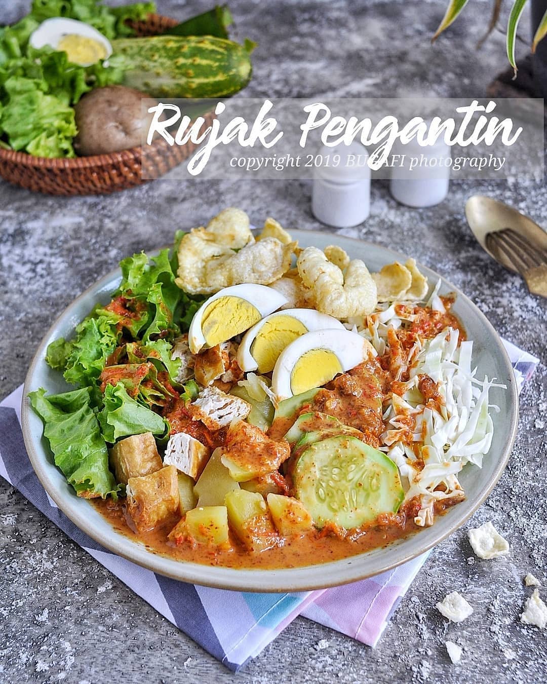 Indonesian Rujak Pengantin Salad