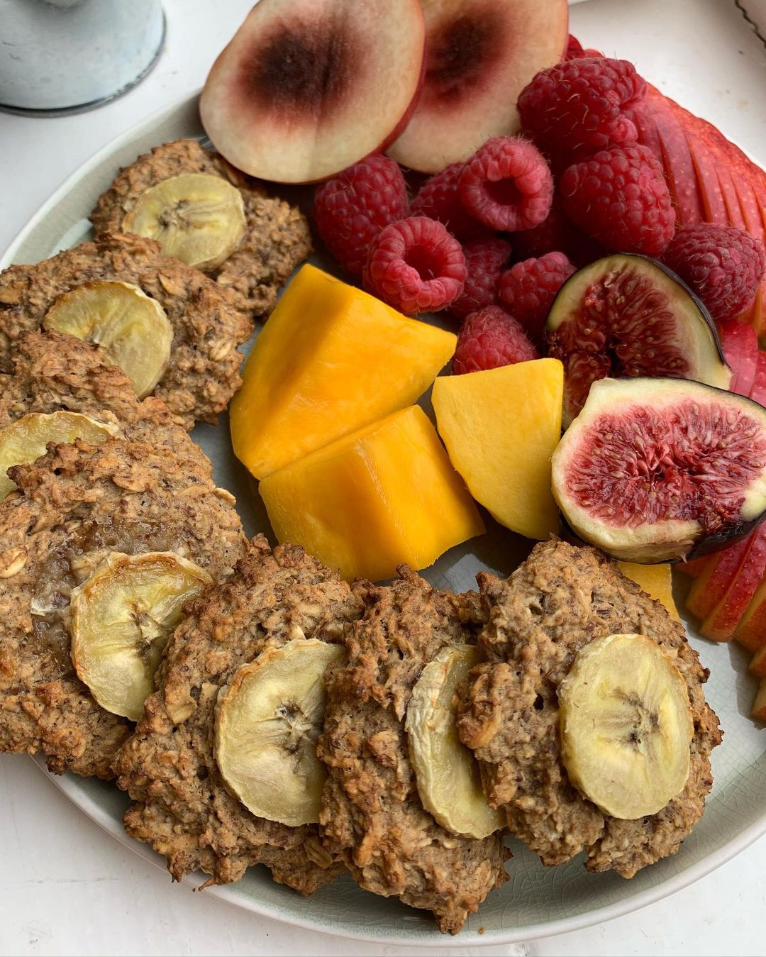 Biscoff Banana Oat Breakfast Cookies