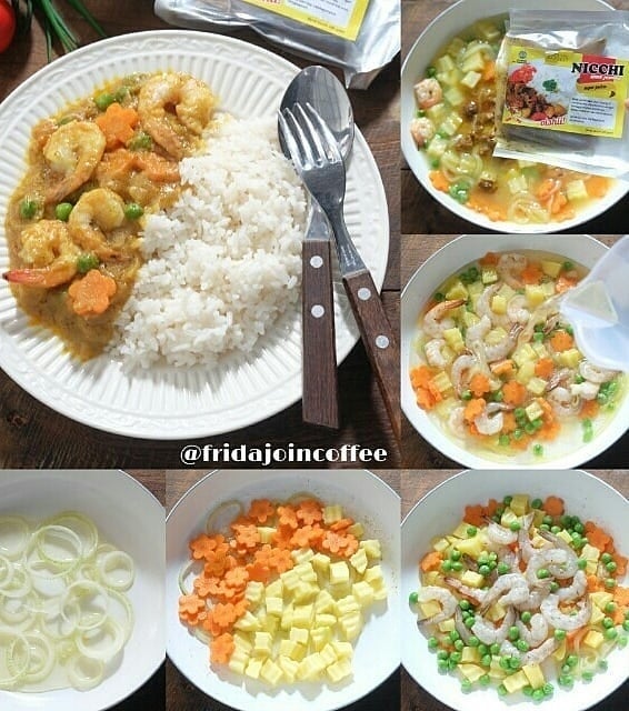 Japanese Curry with Shrimp