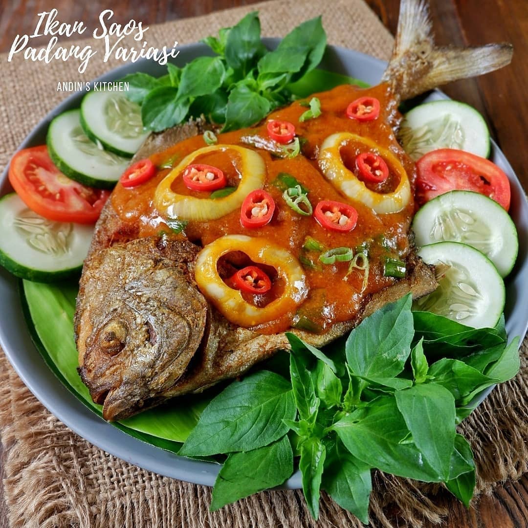 Fried Fish with Padang Sauce Variation