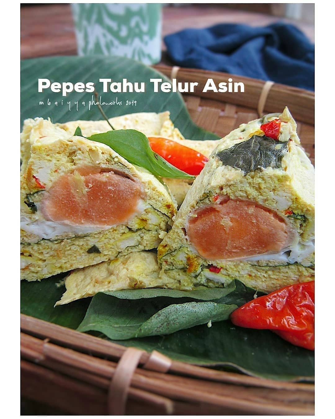 Steamed Tofu with Salted Eggs