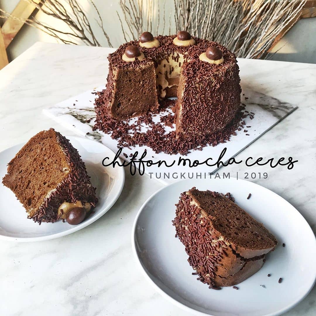 Mocha Ceres Chiffon Cake