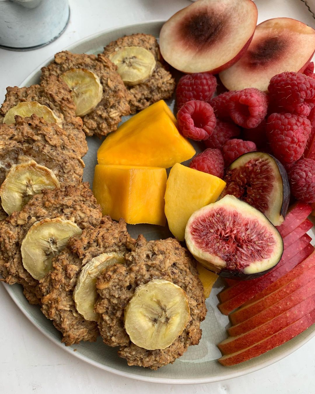 Biscoff Banana Oat Breakfast Cookies