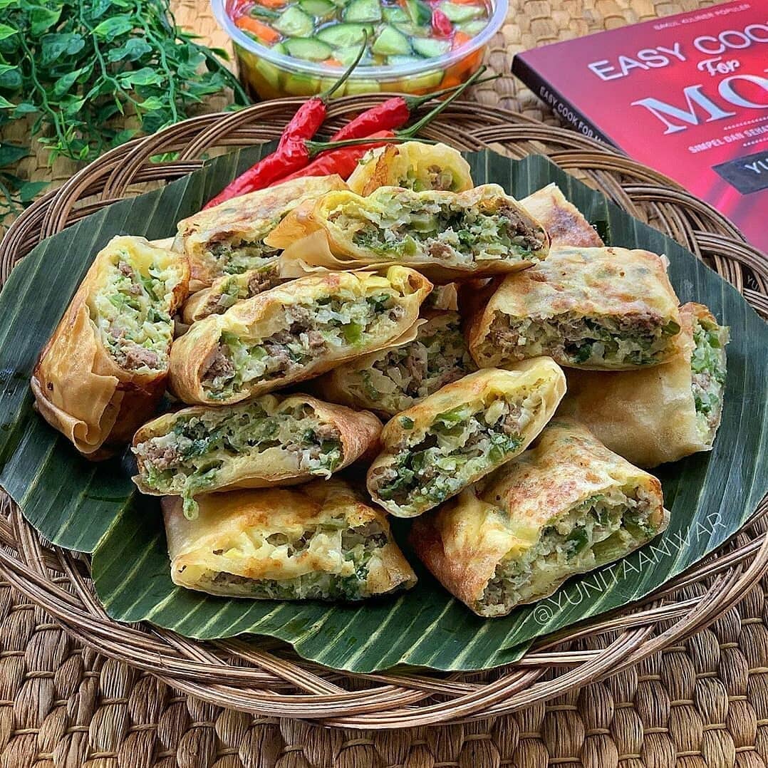 Indonesian Beef and Egg Martabak