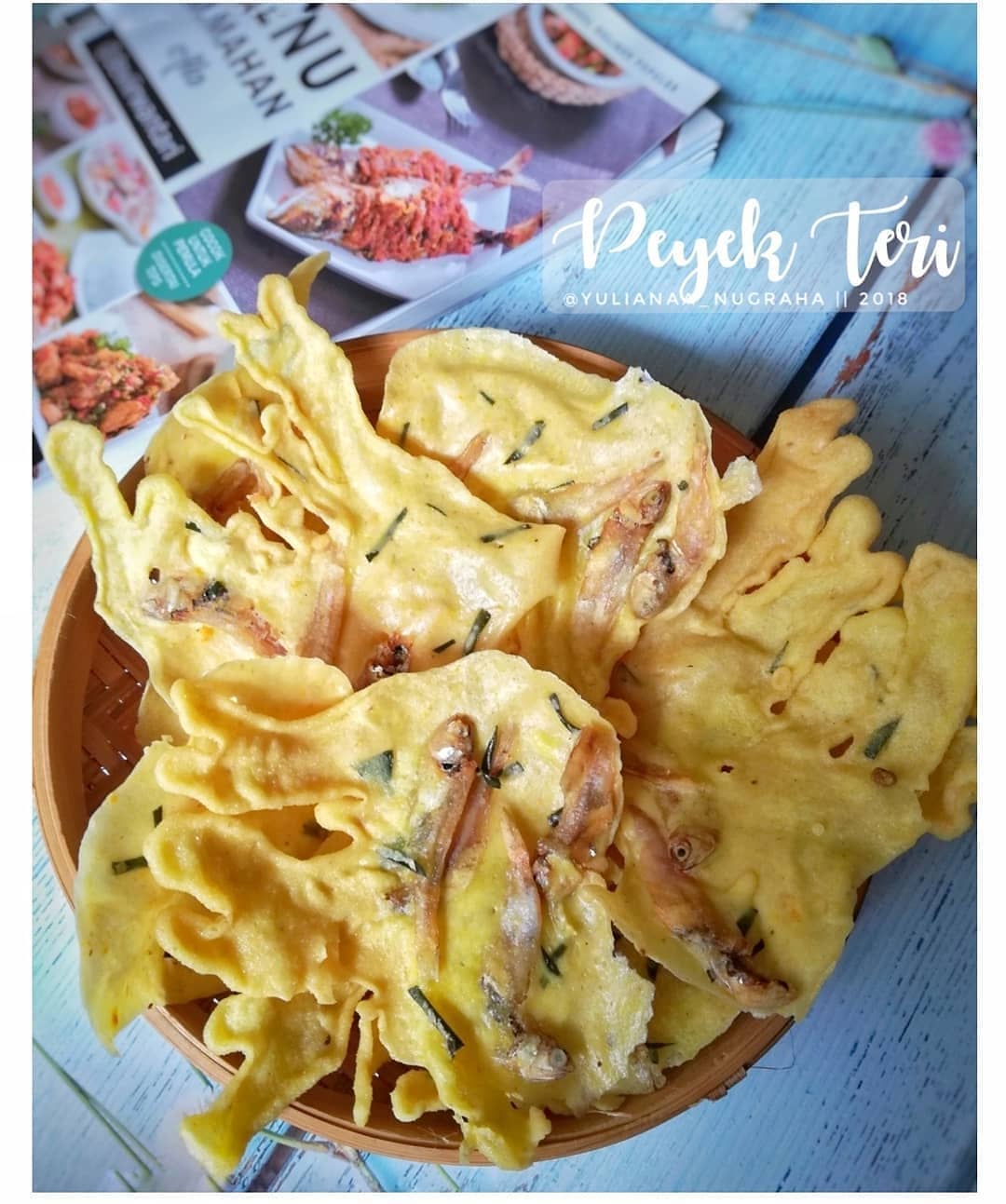 Crispy Indonesian Anchovy Fritters
