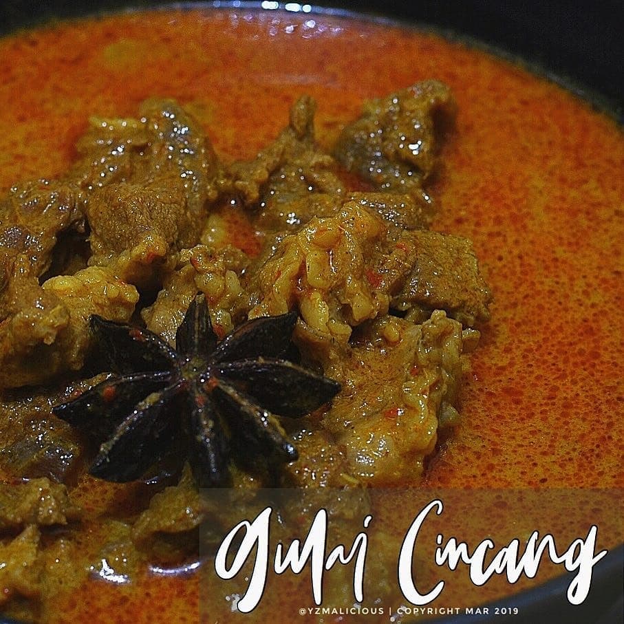 Indonesian Minced Beef Gulai Curry