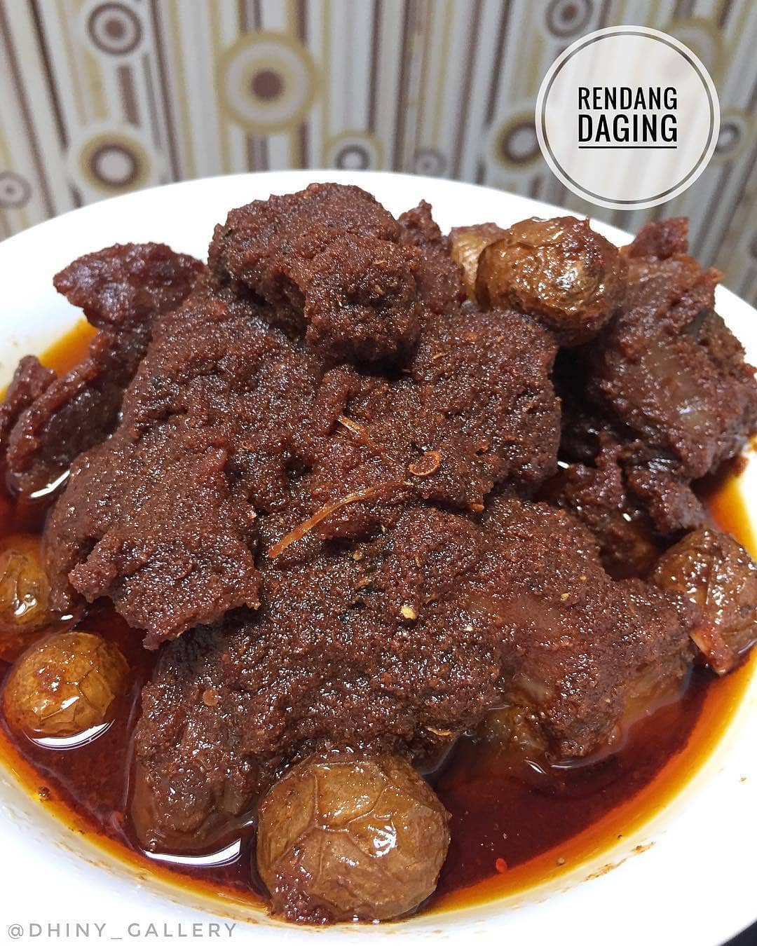 Authentic Padang Beef Rendang