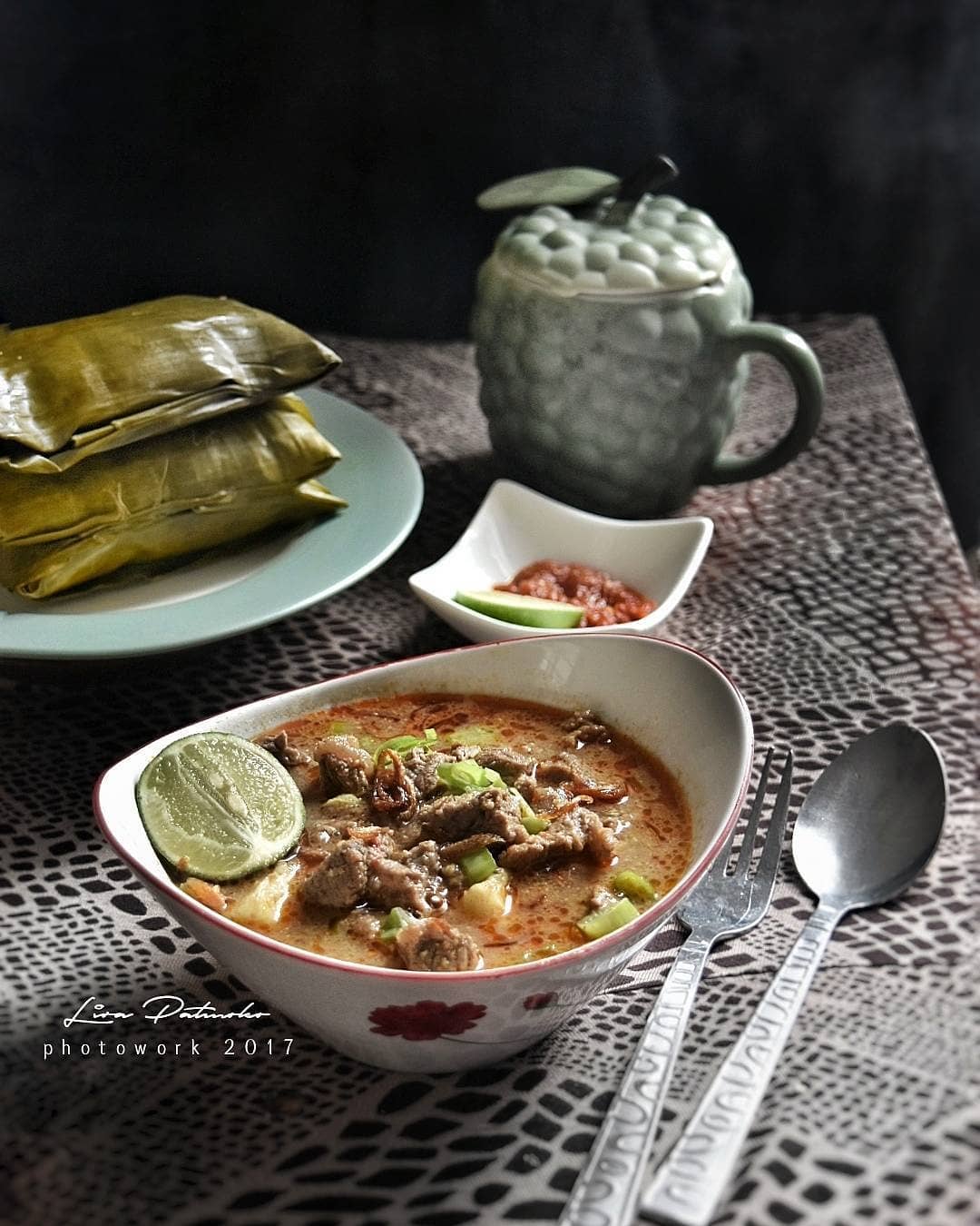 Traditional Indonesian Makassar Beef Soup