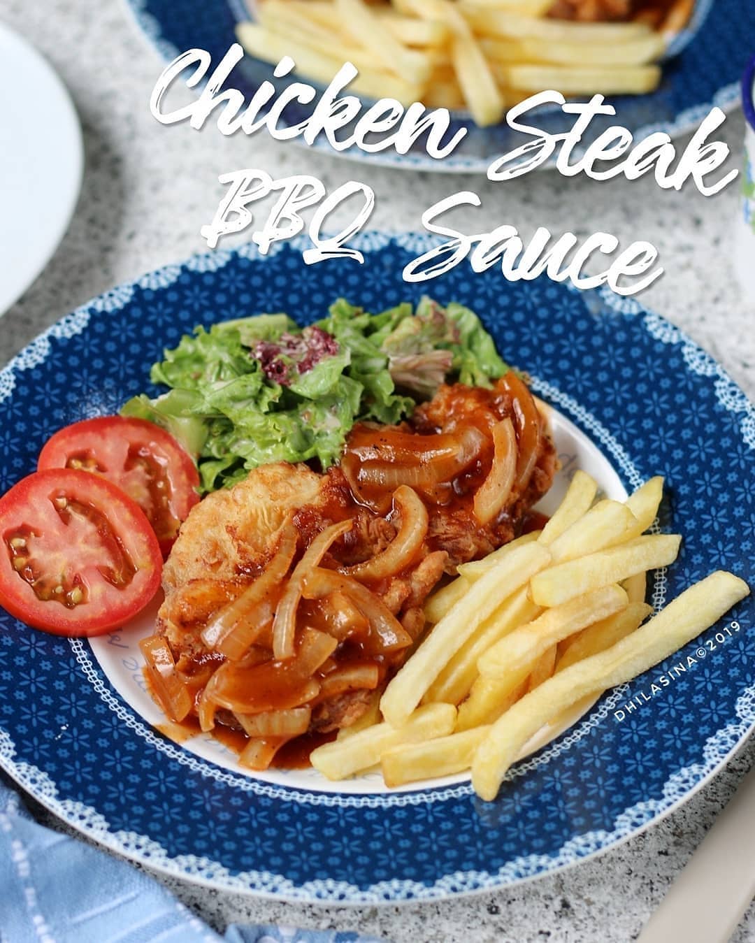 Chicken Steak with Simple Bbq Sauce