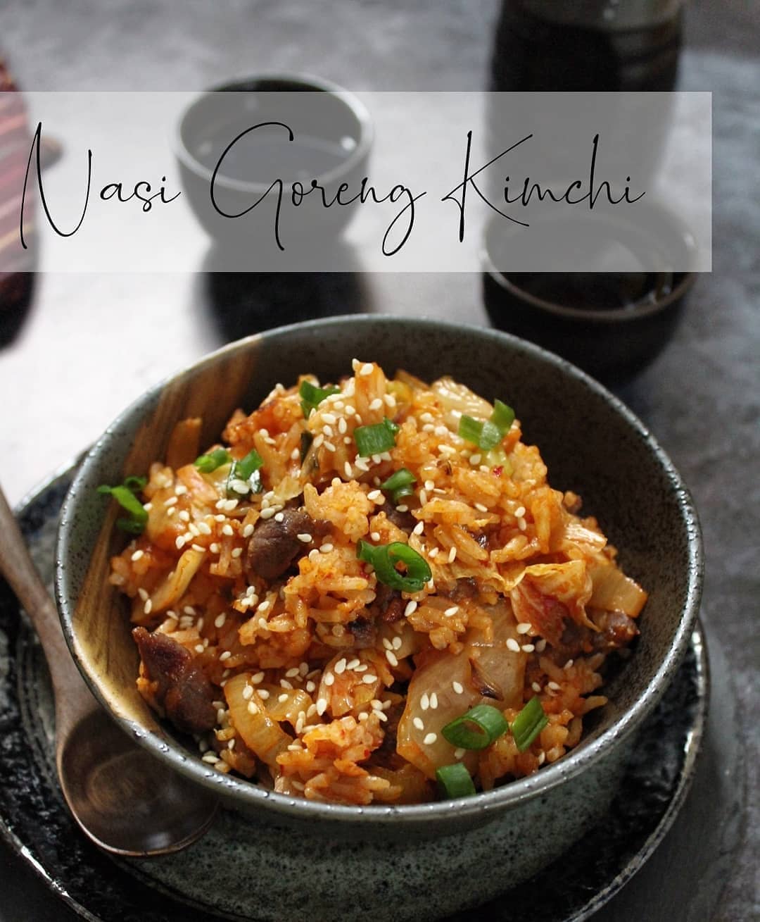 Kimchi Fried Rice with Beef