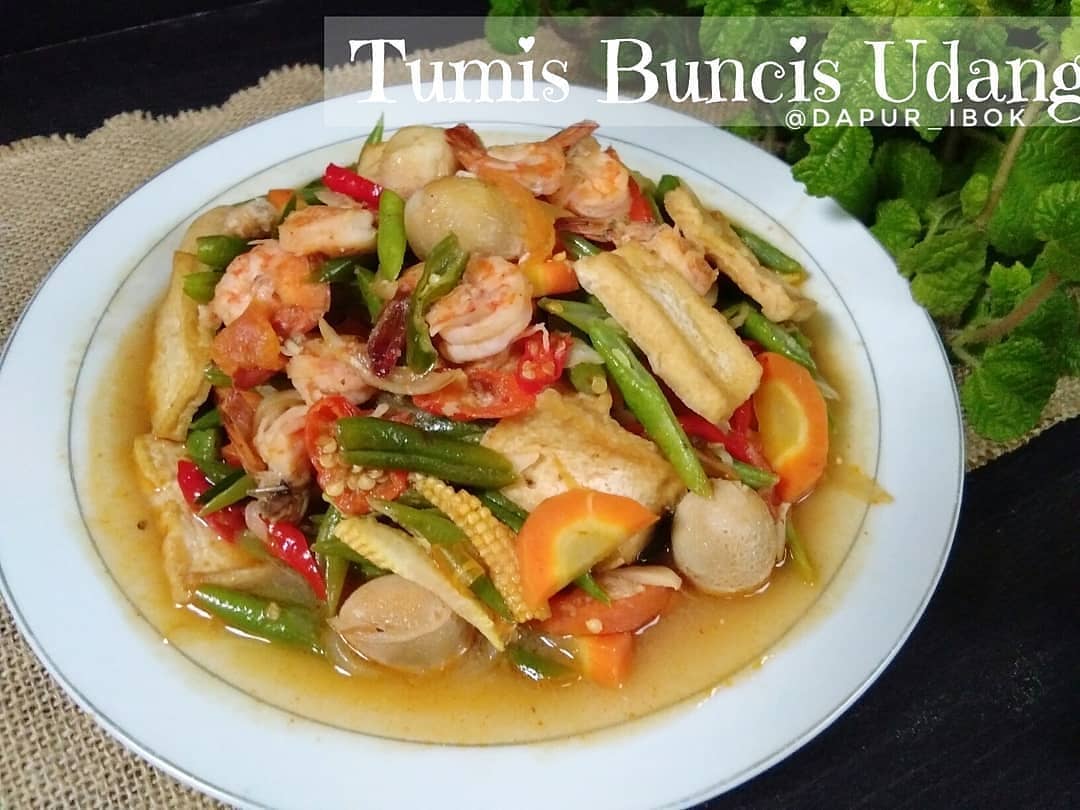 Stir-Fried Green Beans with Shrimp
