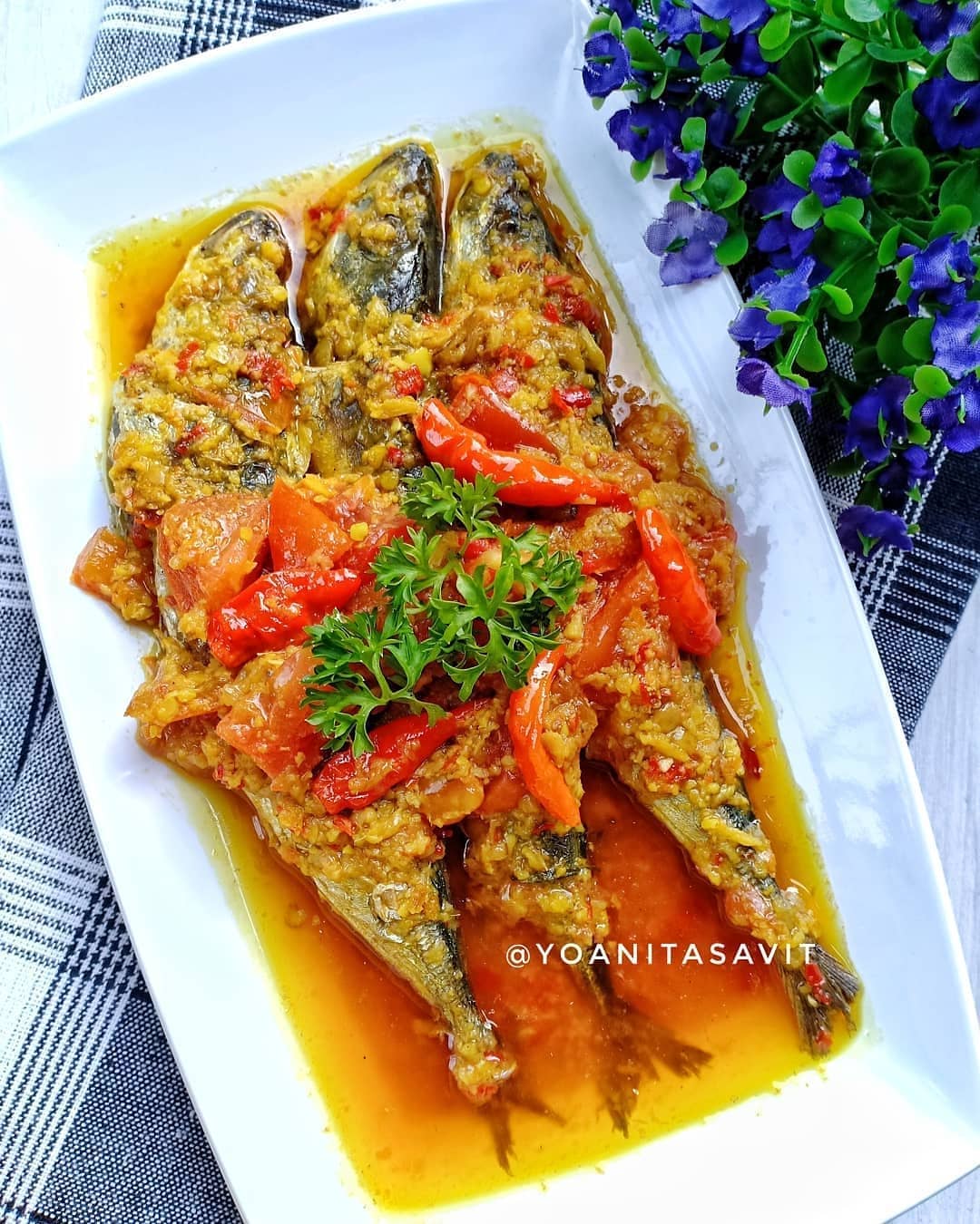 Spicy Indonesian Mackerel Dish