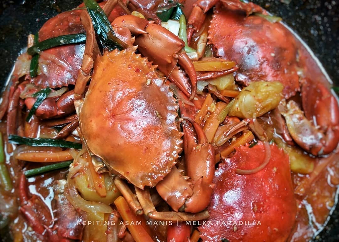 Indonesian Sweet and Sour Crab