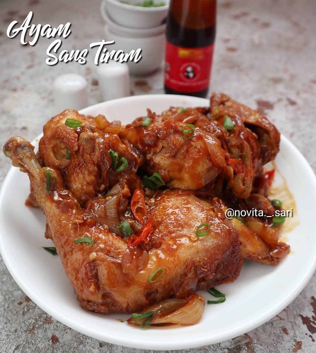 Chicken in Oyster Sauce