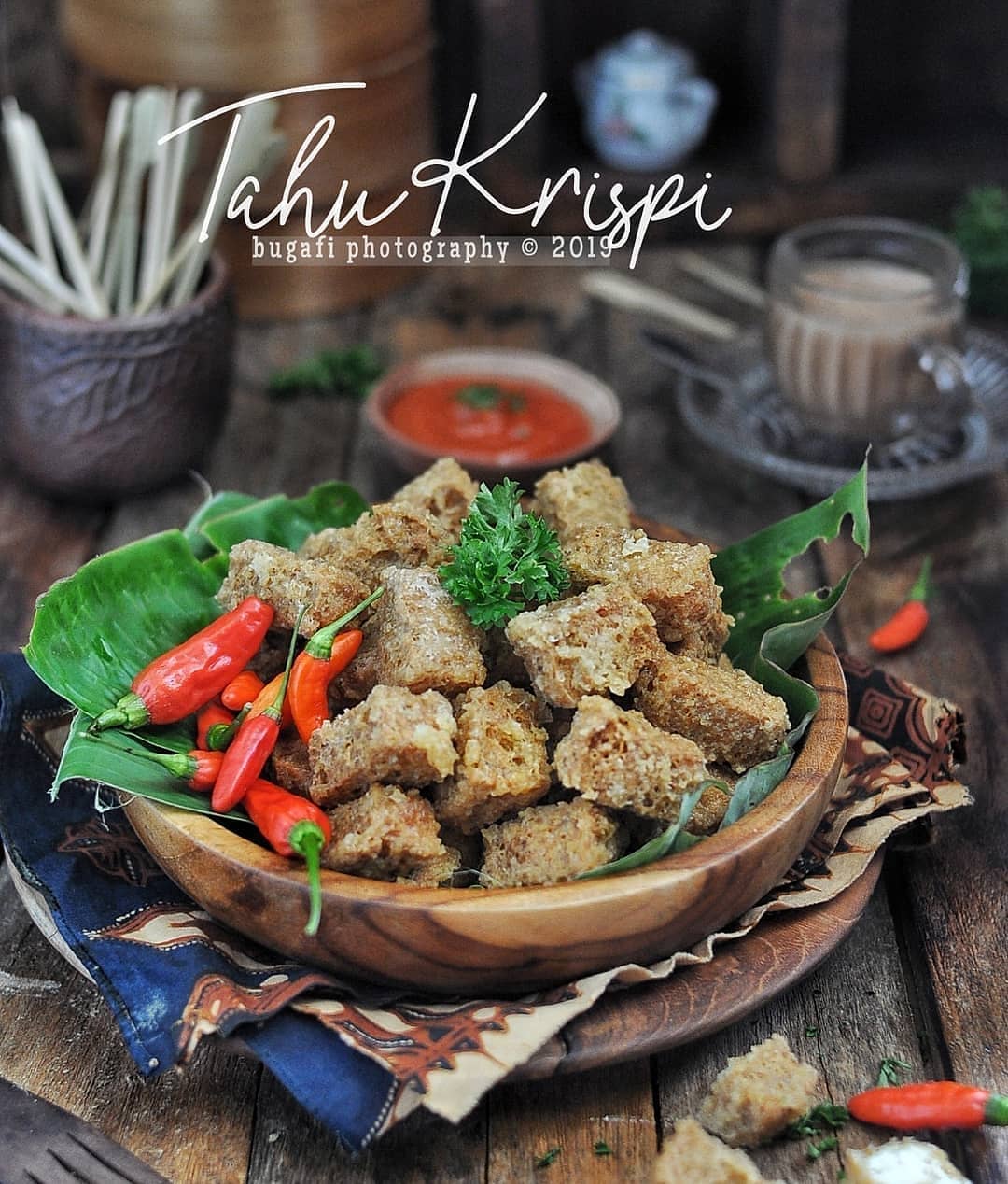 Easy Indonesian Crispy Tofu