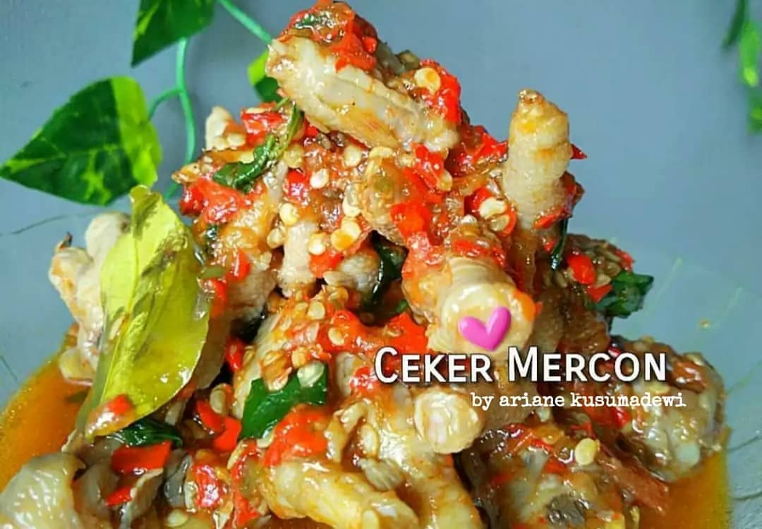 Spicy Indonesian Chicken Feet Stew