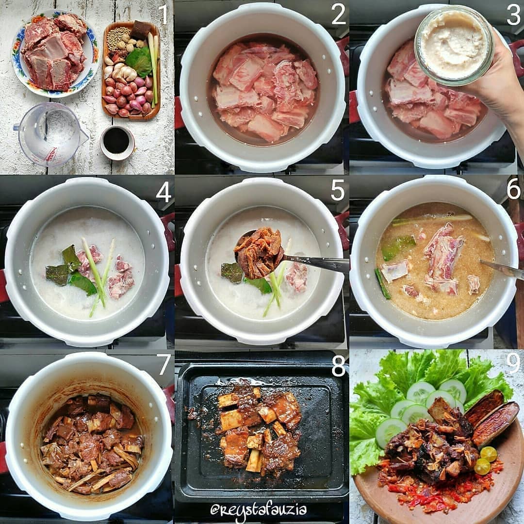 Indonesian Grilled Beef Ribs