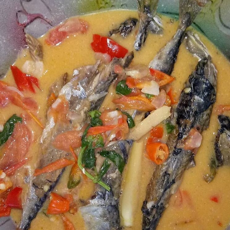 Spicy Fish Stew with Coconut Milk and Basil