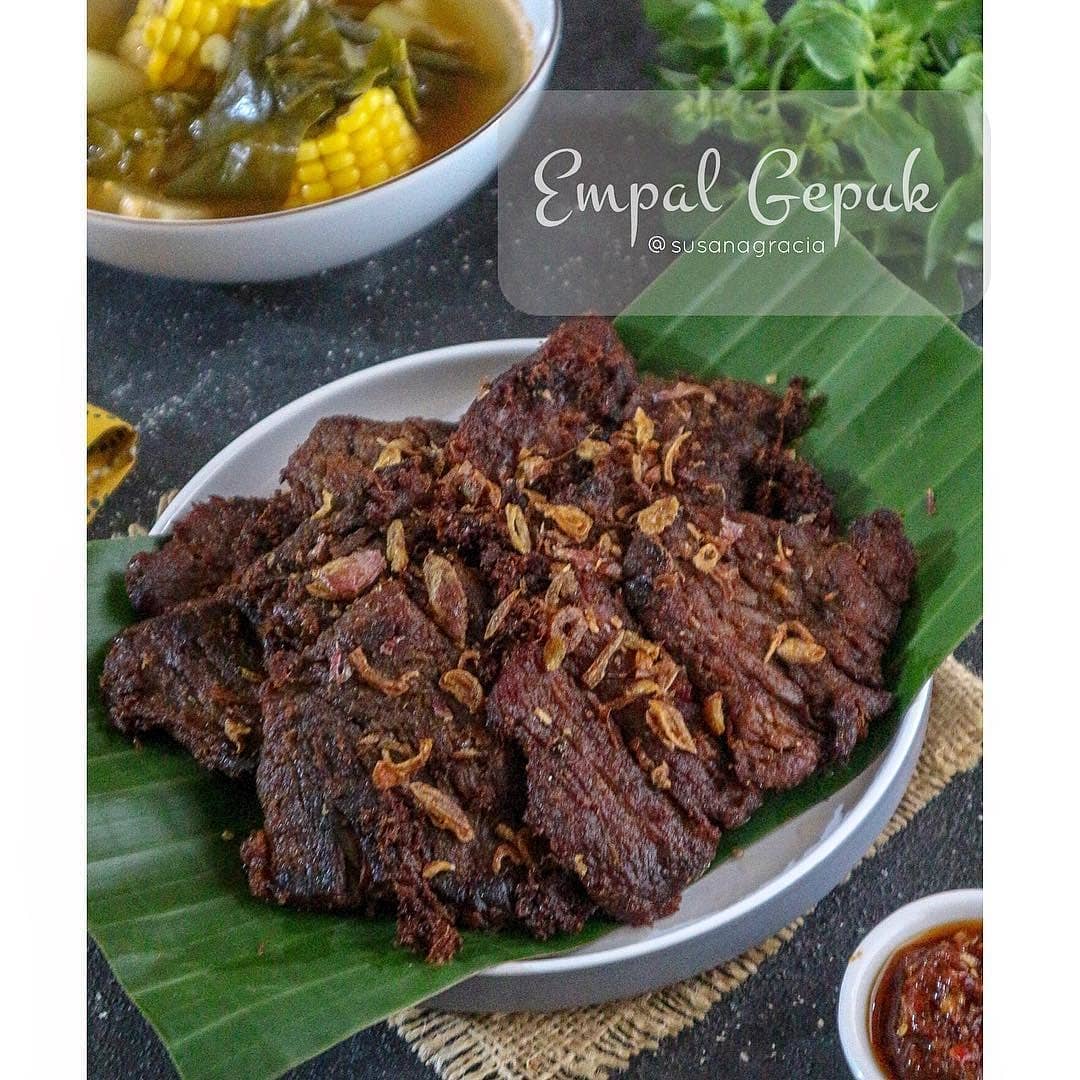 Sweet Braised Beef Empal Gepuk
