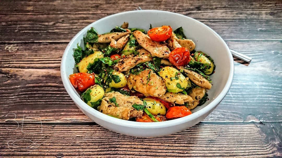 Black Pepper Gnocchi Stir-Fry with Vegetables