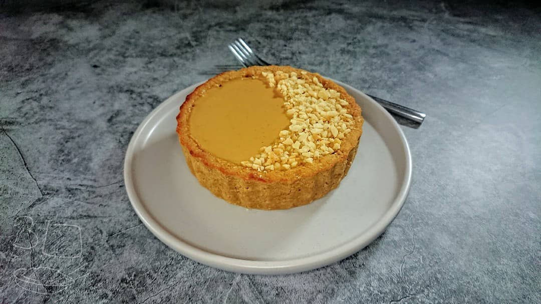 Peanut Butter Tart with Custard Filling