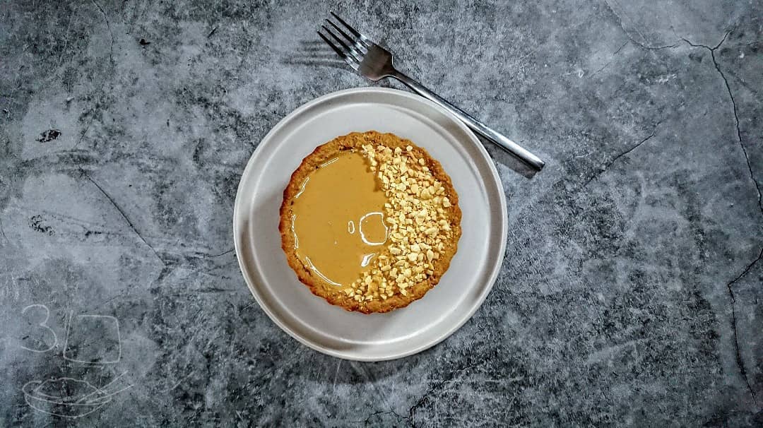 Peanut Butter Tart with Custard Filling