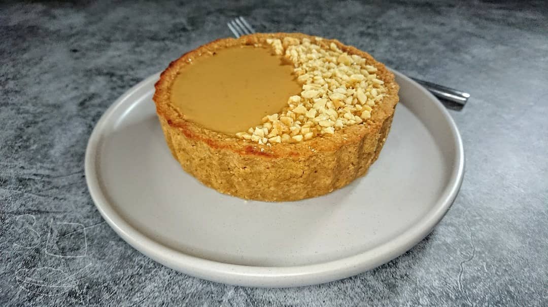 Peanut Butter Tart with Custard Filling