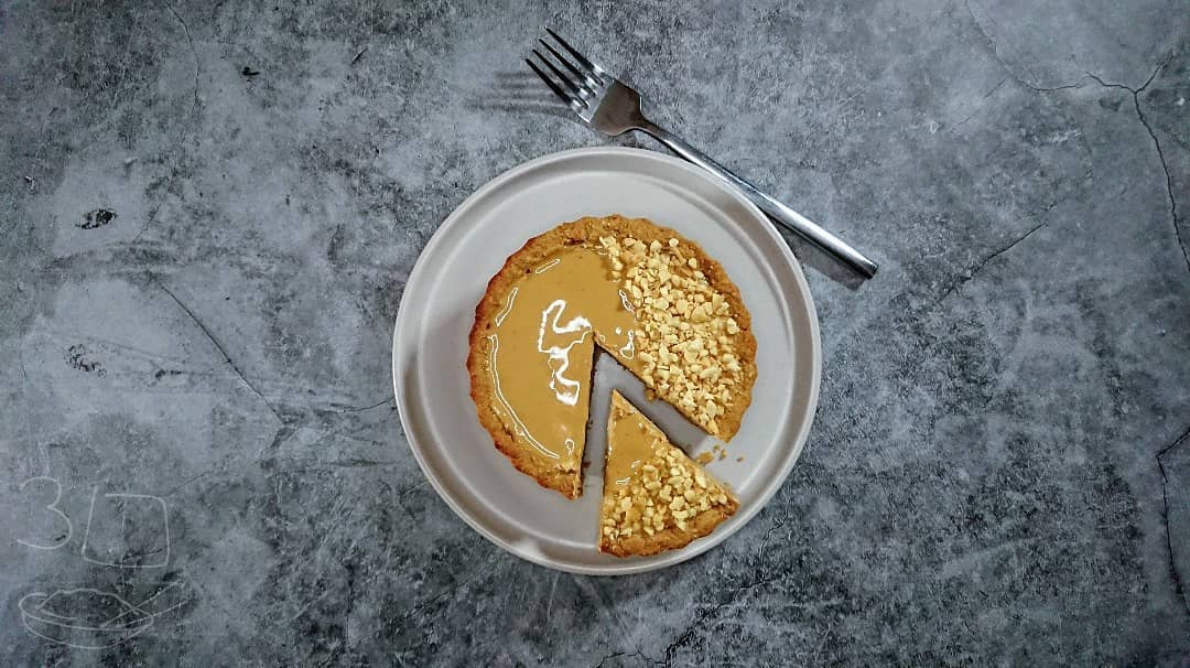 Peanut Butter Tart with Custard Filling