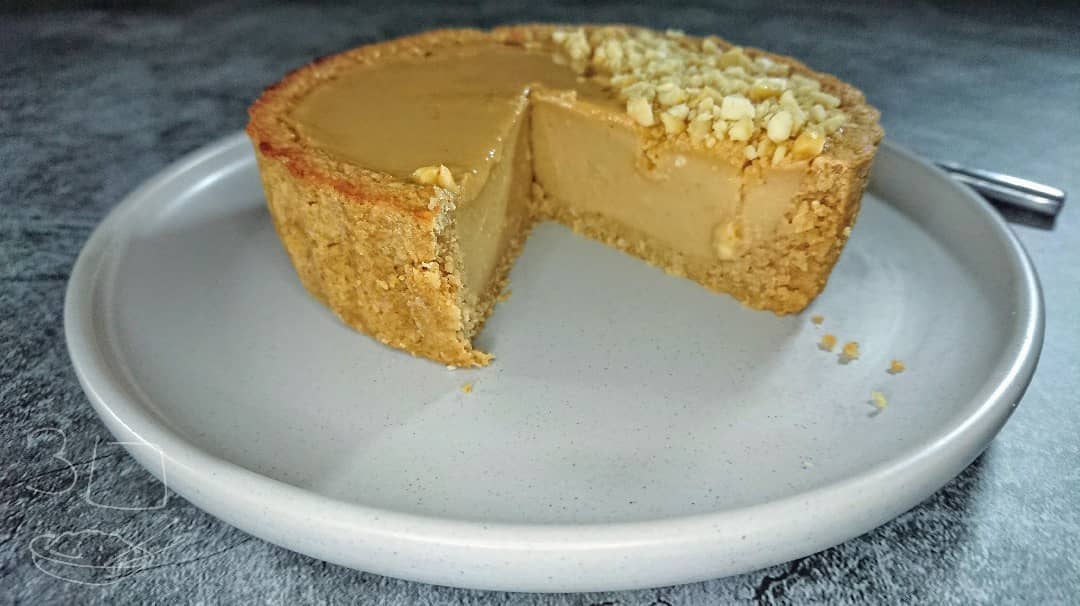 Peanut Butter Tart with Custard Filling