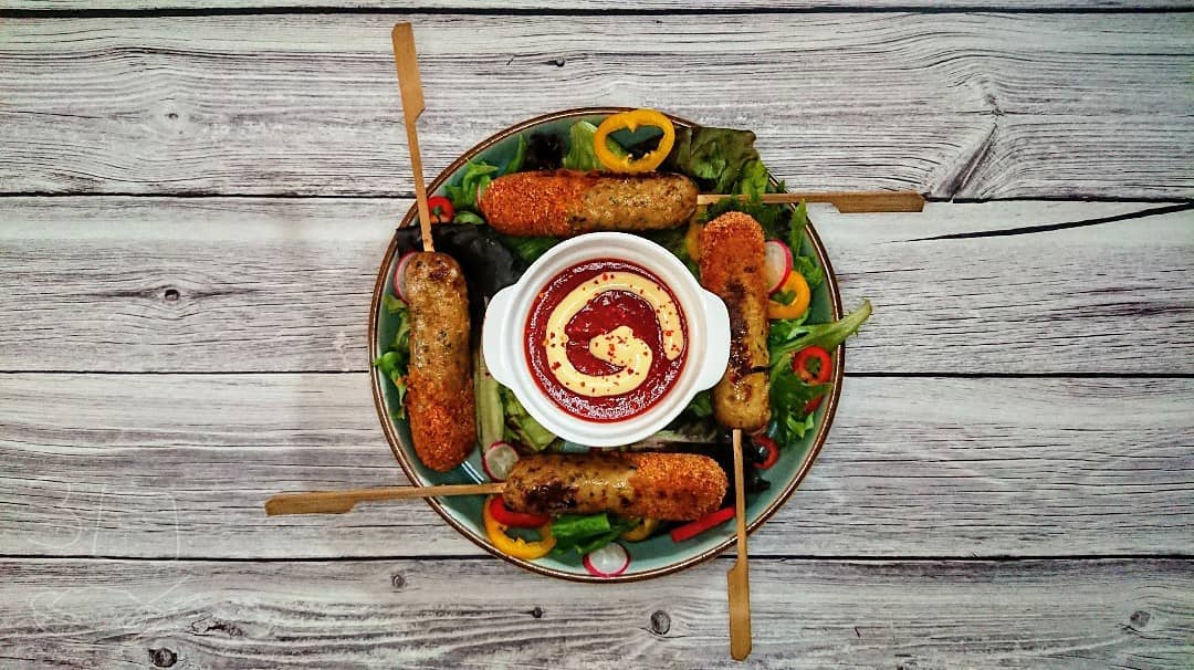 Spicy Lincolnshire Sausage Skewers with Sweet Chilli Glaze
