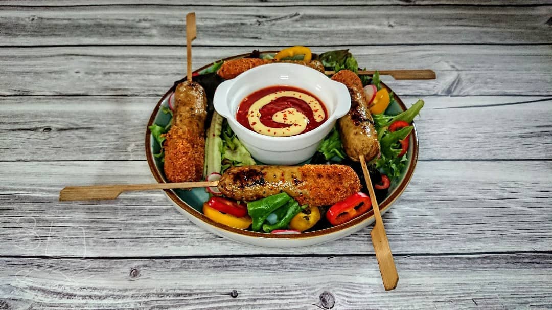 Spicy Lincolnshire Sausage Skewers with Sweet Chilli Glaze