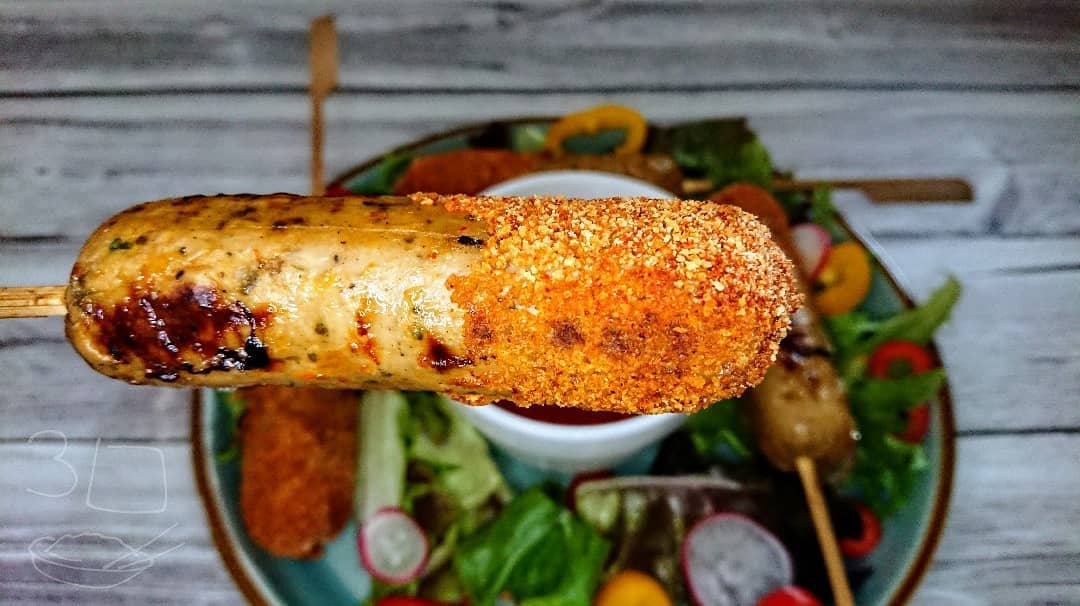 Spicy Lincolnshire Sausage Skewers with Sweet Chilli Glaze