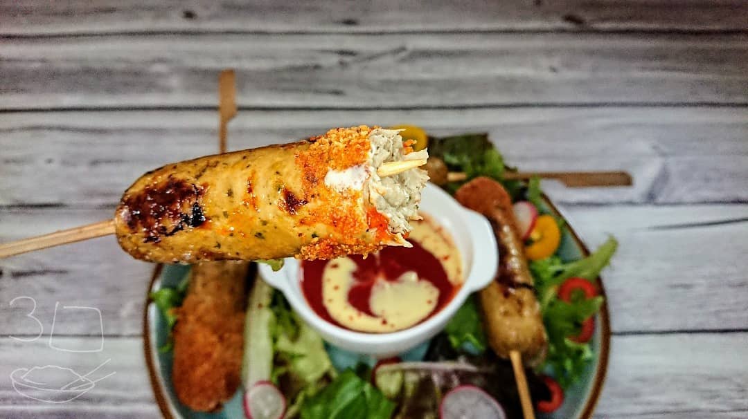 Spicy Lincolnshire Sausage Skewers with Sweet Chilli Glaze