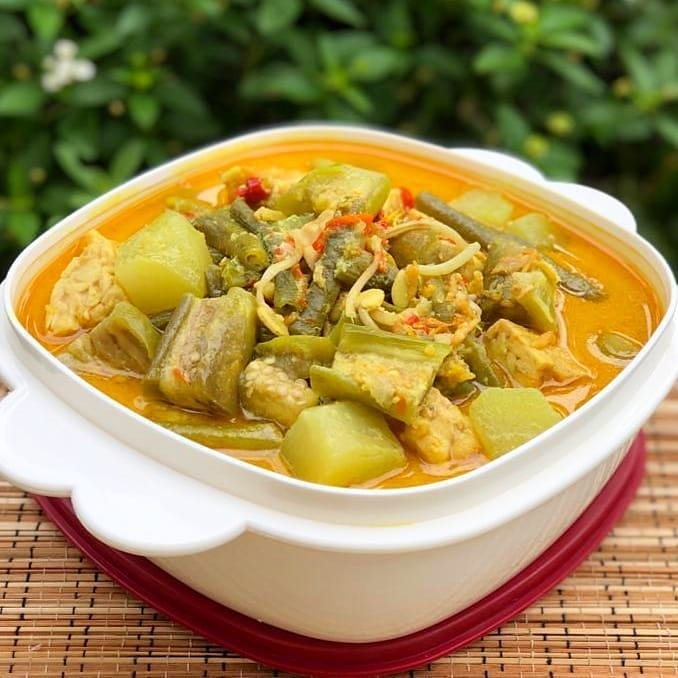 Indonesian Vegetable Stew in Coconut Milk
