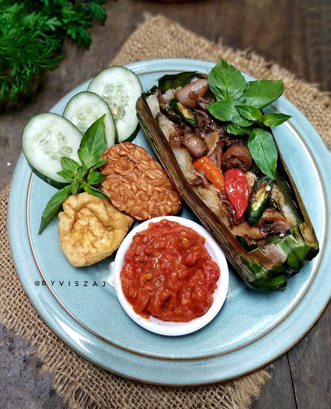 Baked Rice with Salted Squid