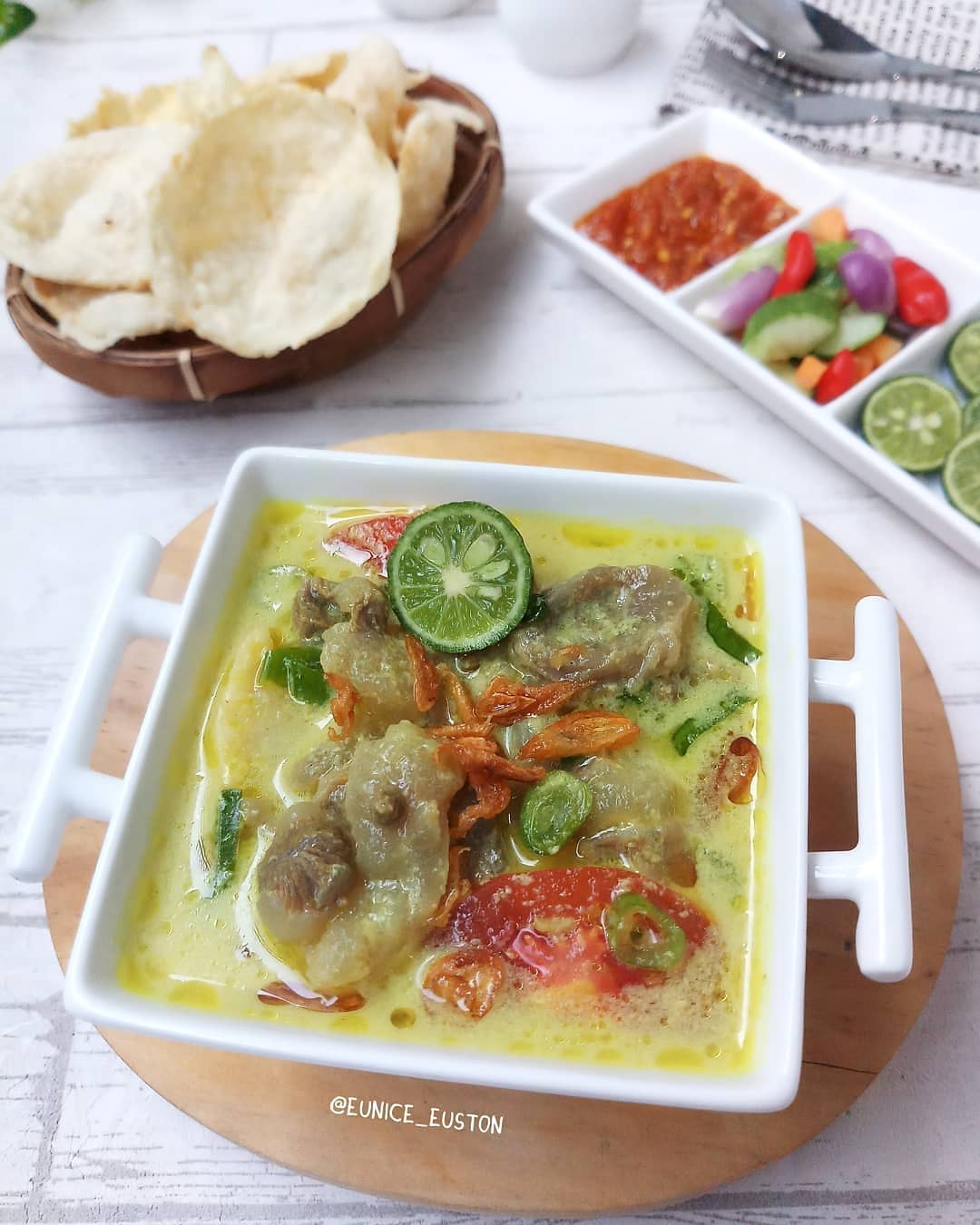 Indonesian Beef Shank Soto