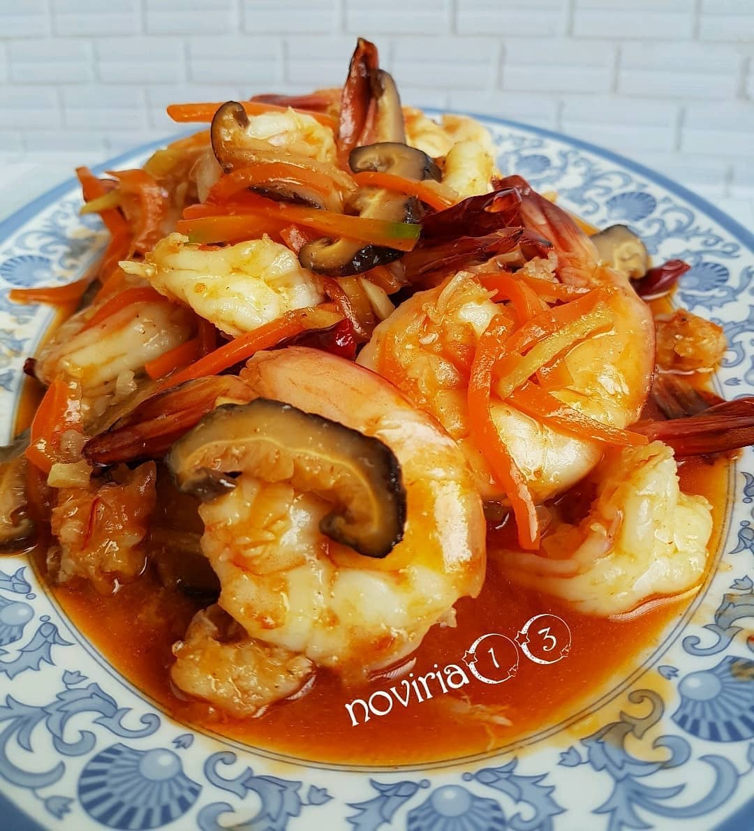 Spicy Szechuan Shrimp Stir-Fry
