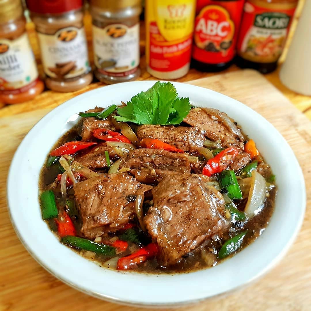 Black Pepper Beef Stir-Fry